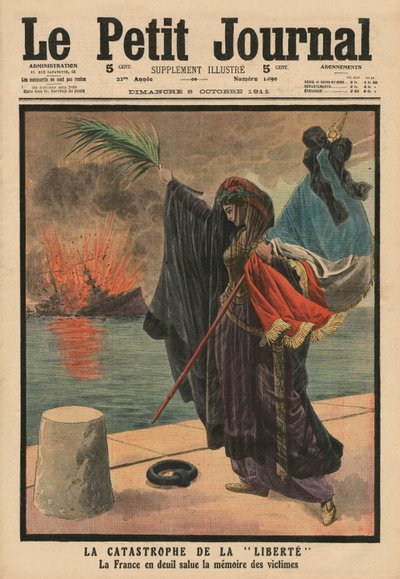 Catastrophe of the pre-dreadnought battleship 